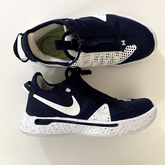 Nike PG 4 College Navy Men's Basketball Shoes Sneakers Paul George CK5828 401 - Picture 2 of 8